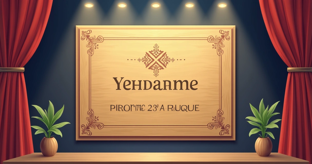 Placa de homenagem em MDF premium com design moderno para eventos corporativos 