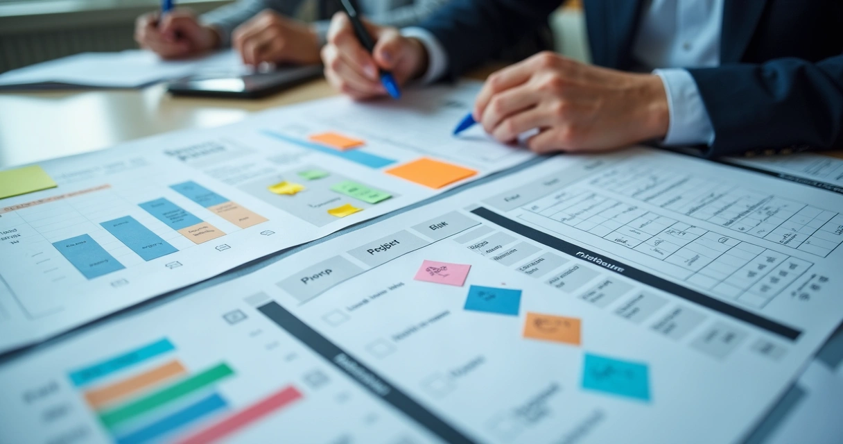 Planejamento de projeto com ações derivadas de lições aprendidas 