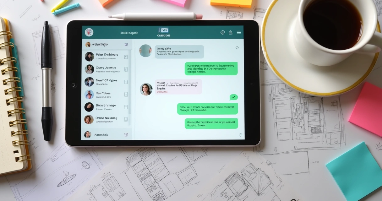 Agenda de planejamento de curso digital WhatsApp 