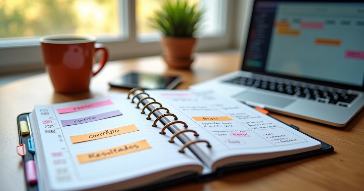 Caderno de planejamento estratégico de marketing digital 