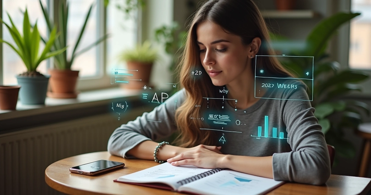 Planejamento de estudos com IA usando smartphone e papel 