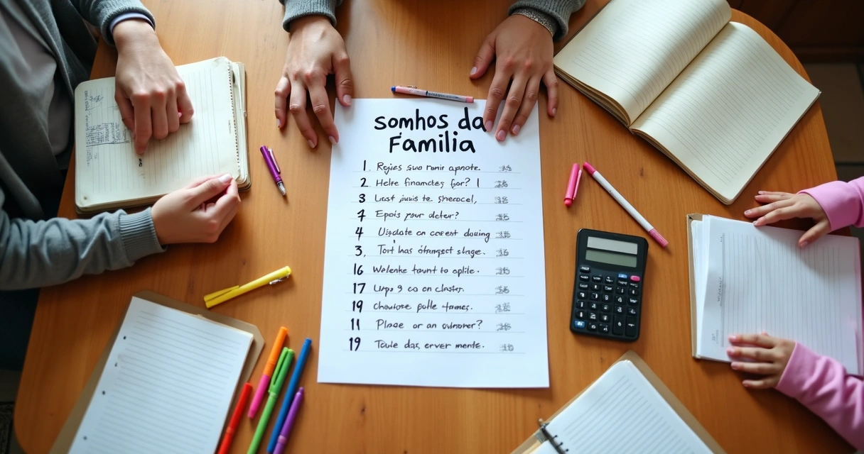 Lista de sonhos de família sendo revista devido à inflação 