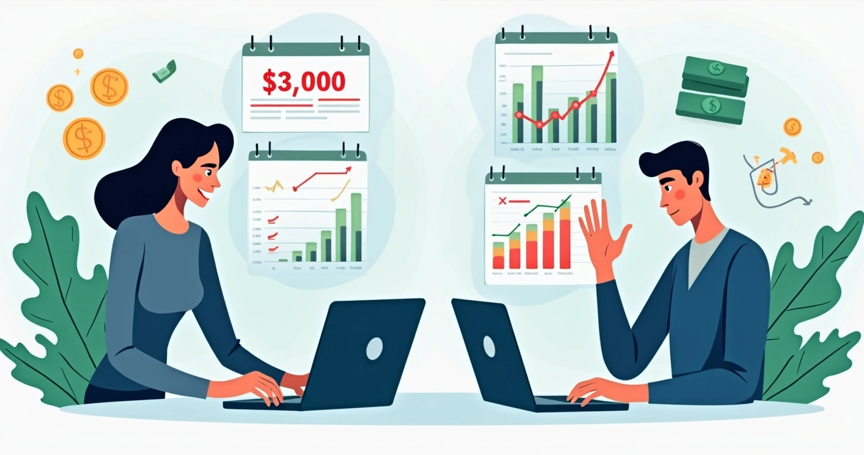 Simulação de custos e lucros em EAD sem comissão