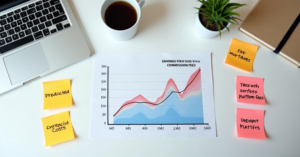 Profissional analisando planejamento financeiro para cursos online 