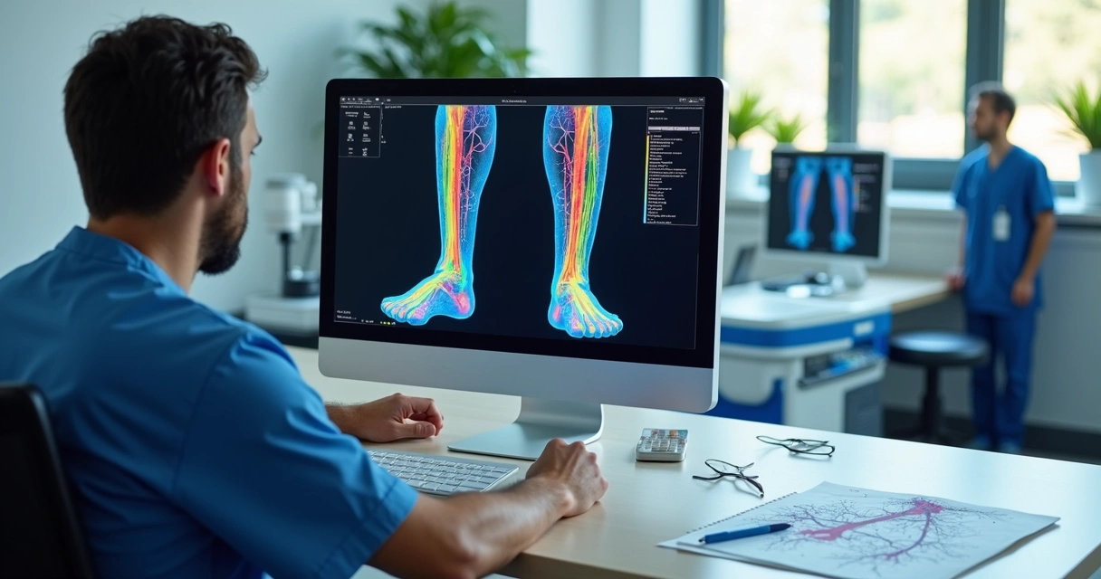 Visualização de planejamento de veias com software ATTAPLANER 