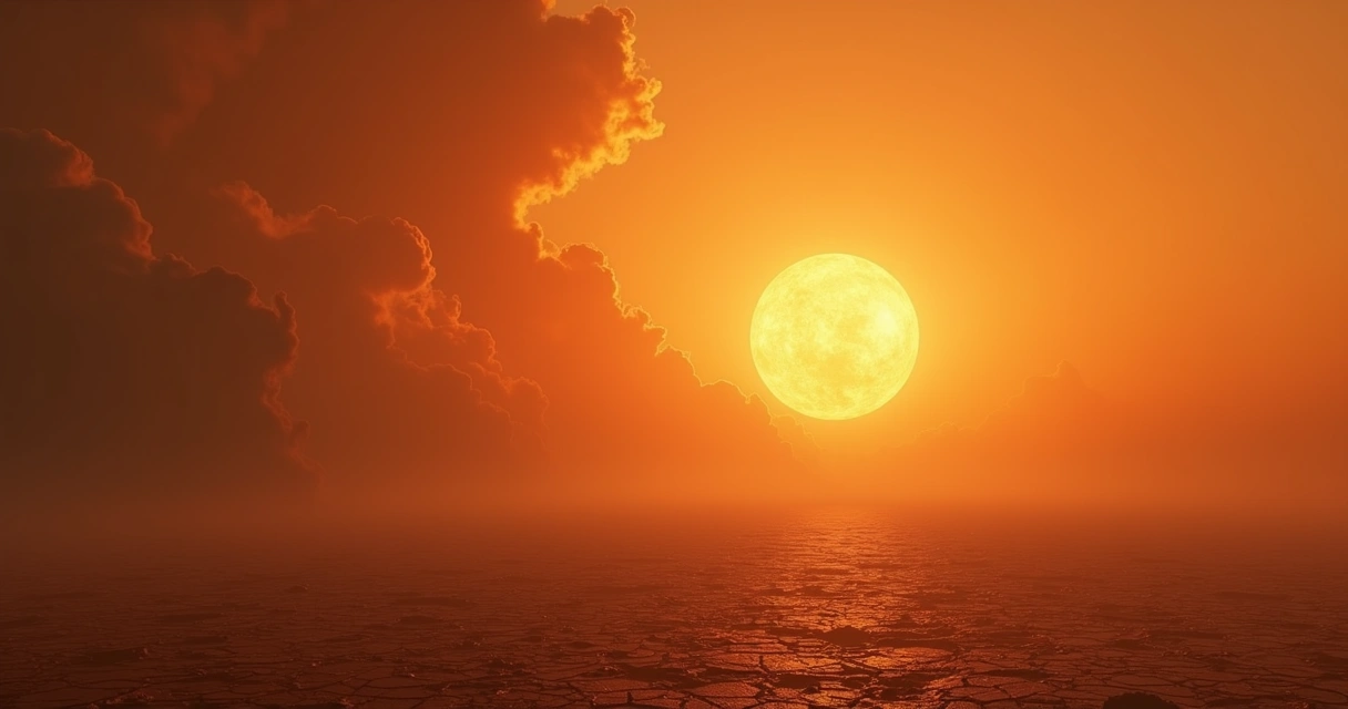 Visualização de Teegarden b com efeito estufa extremo.