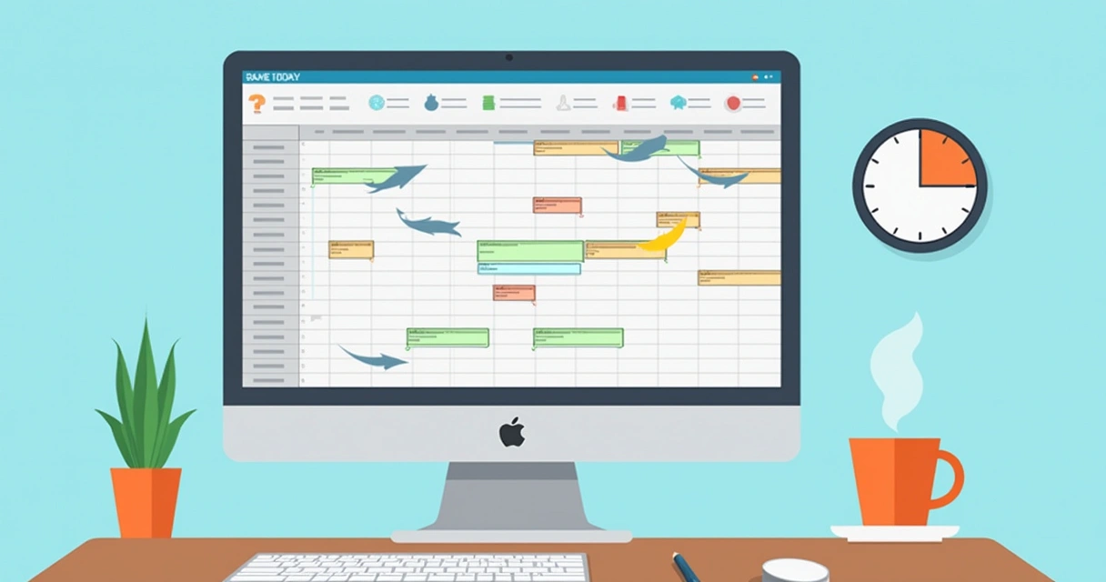 Planilha de ajuste de calendário de recursos no MS Project