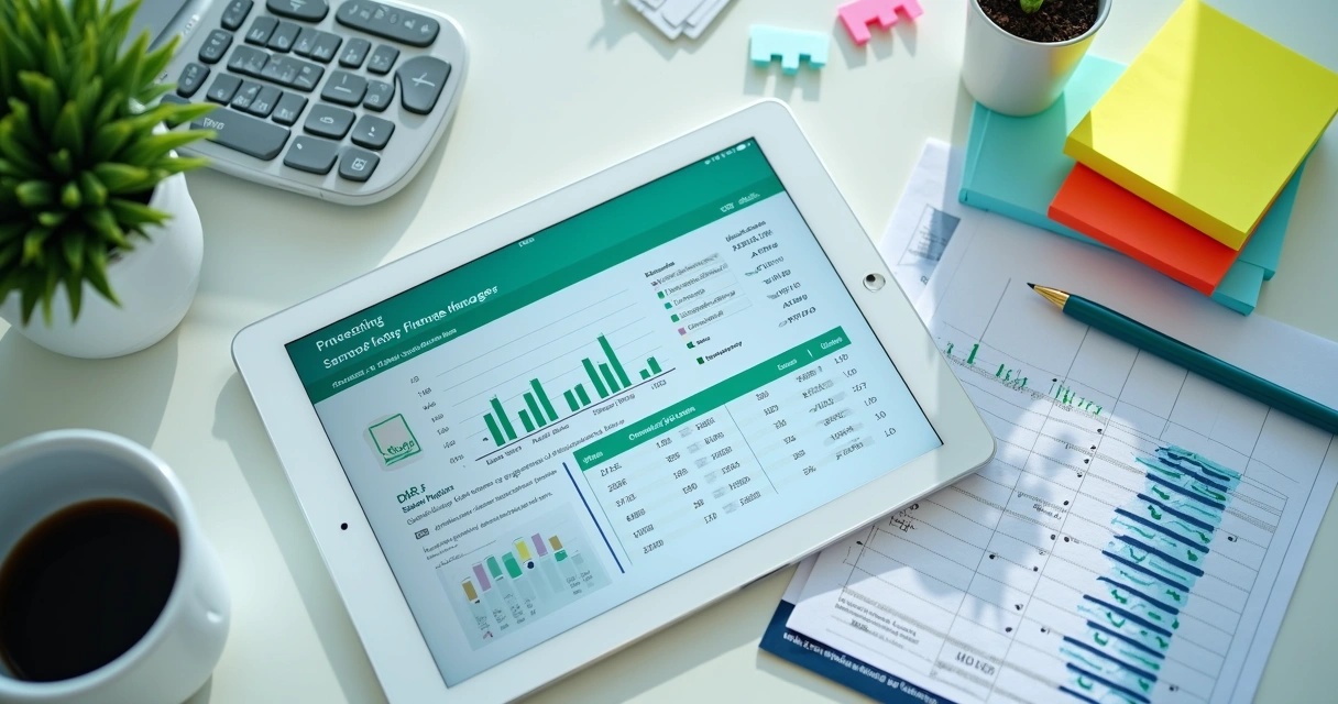 Aplicativo de gestão financeira e planilha digitalizada 