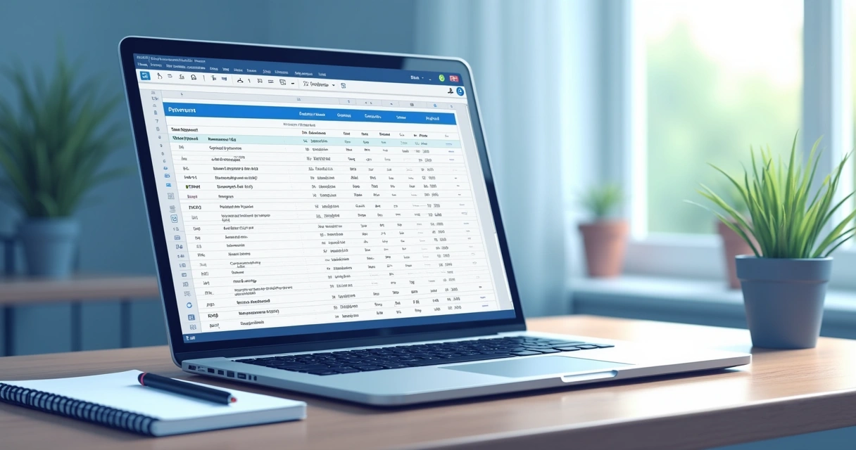 Planilha digital sendo preenchida com dados de apostas 