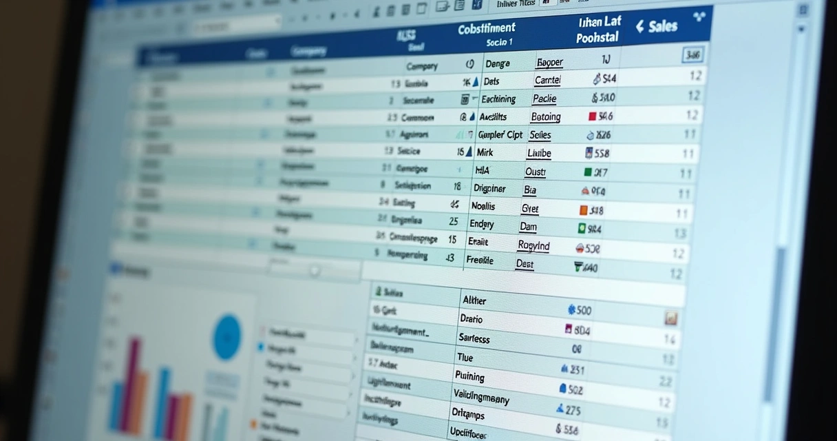 Planilha de clientes com colunas extras de site e redes sociais, layout colorido e organizado 