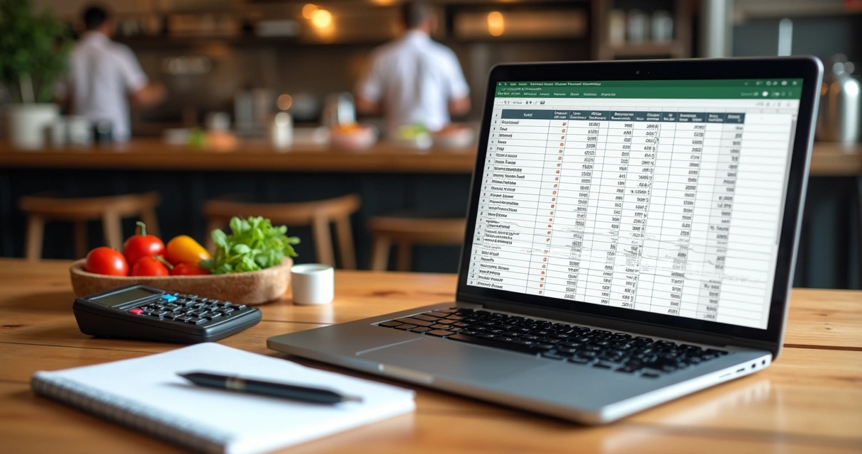 Planilha de controle de CMV para restaurante 