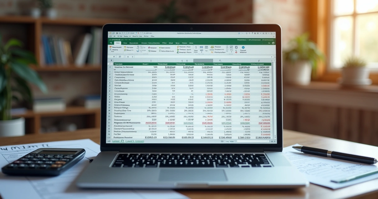 Planilha digital com controle de custos e lucros de venda em marketplace