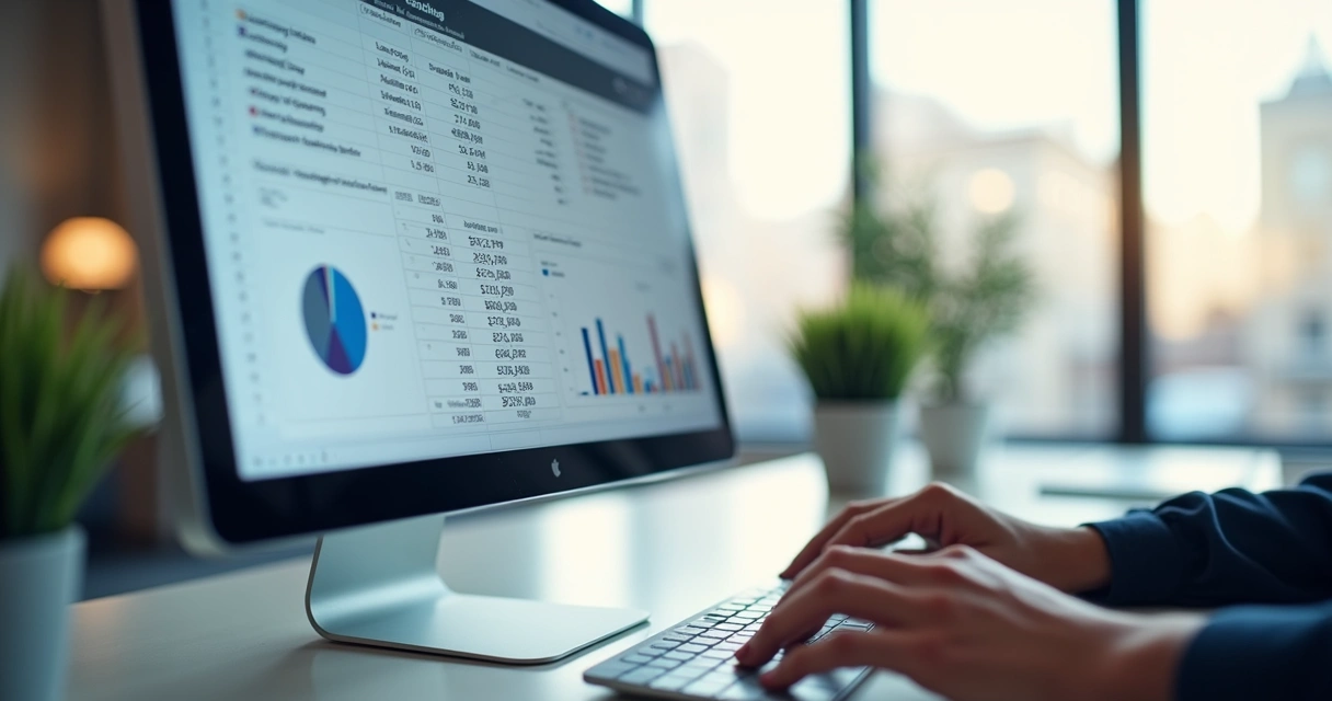 Planilha mostrando custos de campanha de marketing customizada 