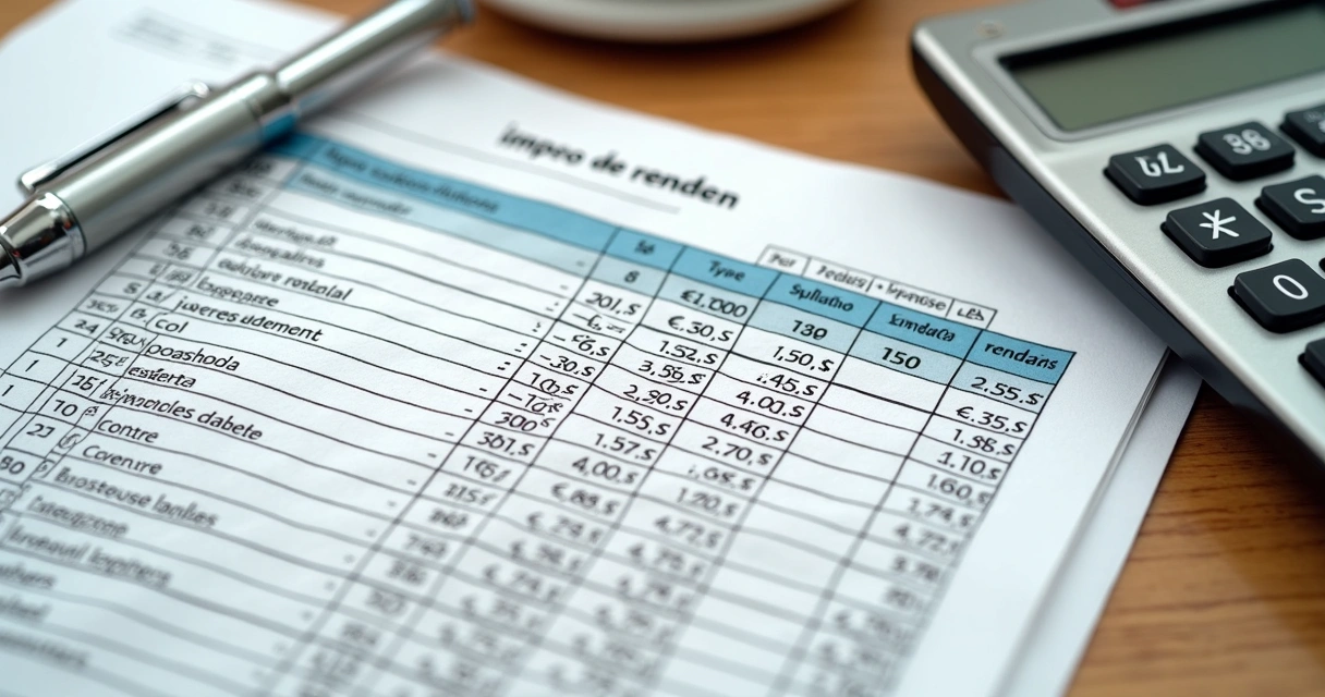 Tabela de deduções de saúde e educação para declaração de imposto