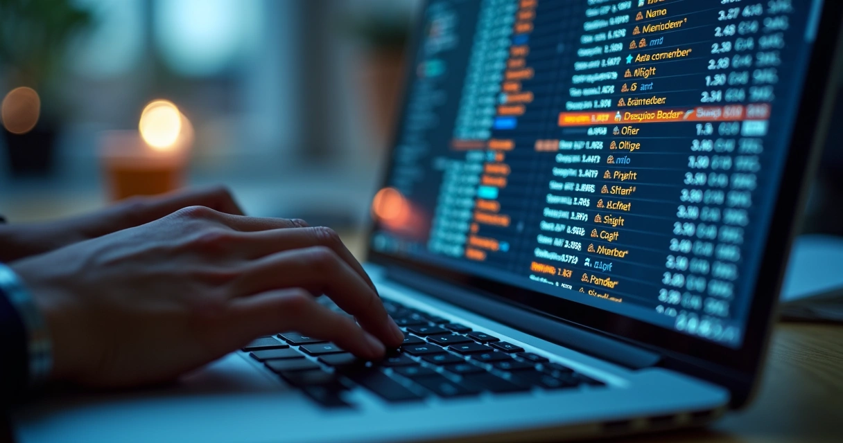 Planilha digital com colunas de telefones, nomes e empresas, todos campos preenchidos e validados 