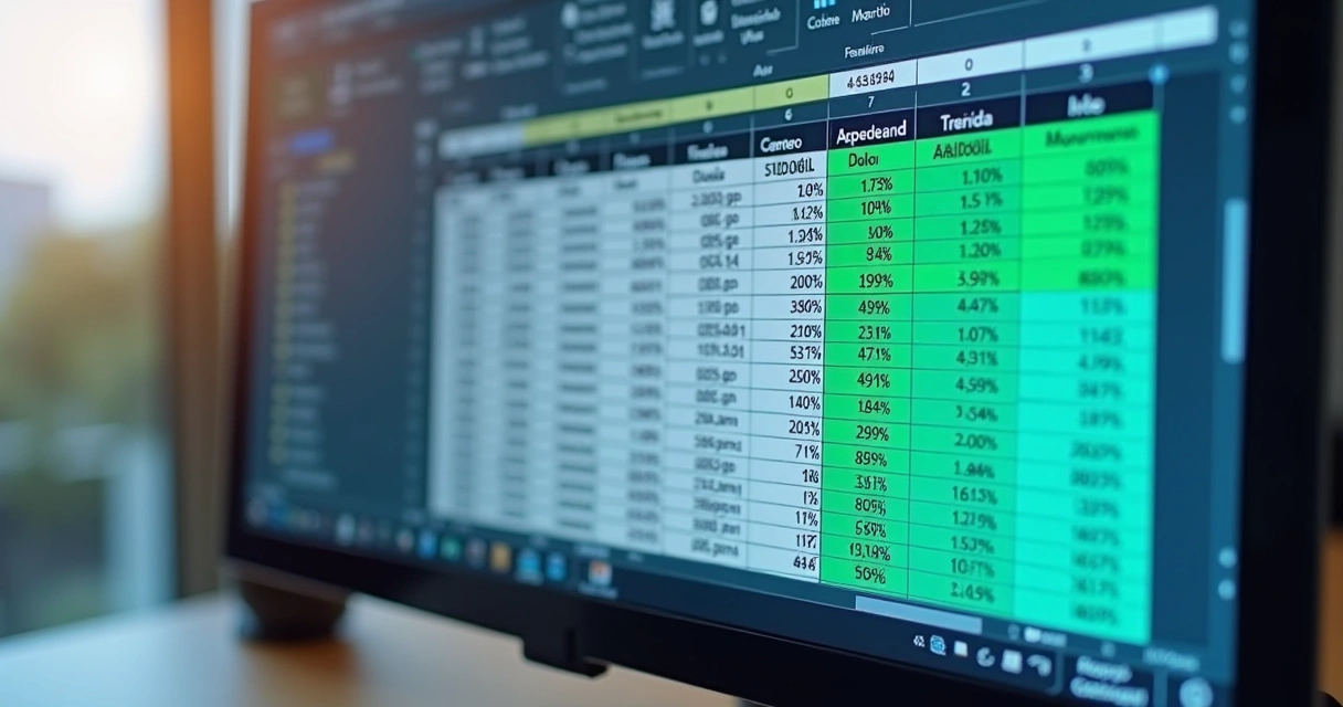 Planilha Excel com fórmulas de ÍNDICE e CORRESP configuradas na tela 