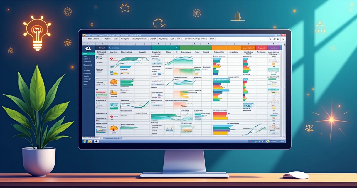 Planilha exemplos de indicadores para setores da empresa 