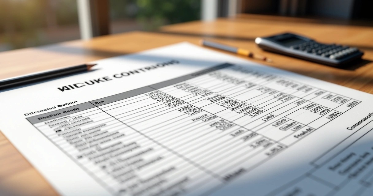 Planilha financeira aberta com cálculos de construção de kitnet 