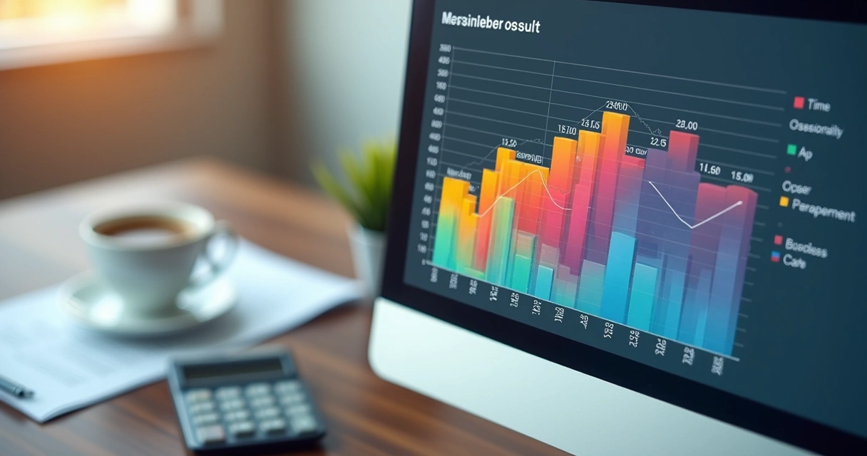 Planilha de receita mensal projetada por empresa 