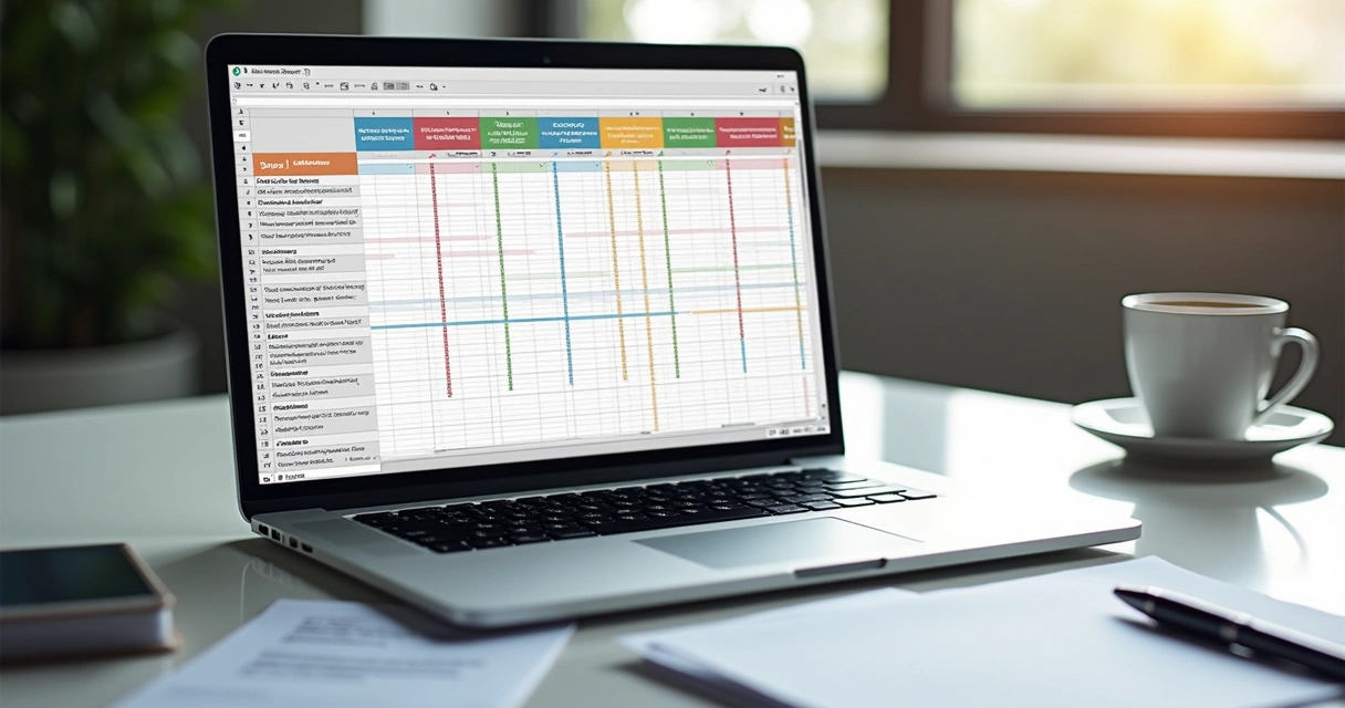Planilha de triagem de currículos com critérios e notas 