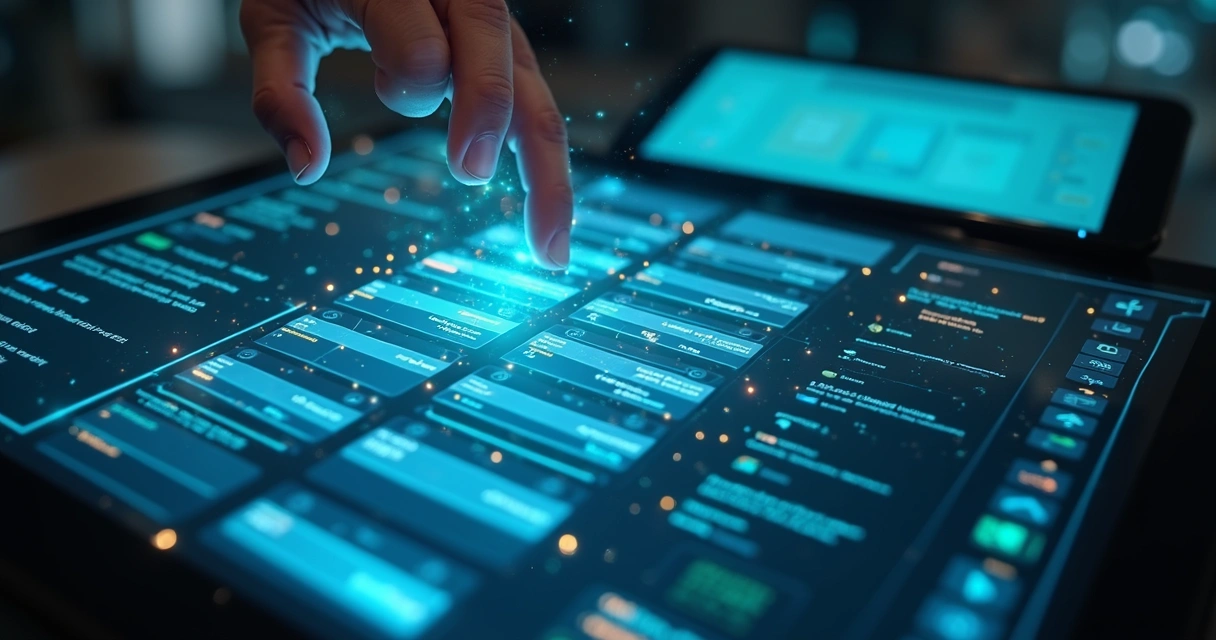 Listas Segmentadas no WhatsApp: Integração Firmográfica Fácil 3 Planilha digital com dados enriquecidos em uma tela de computador