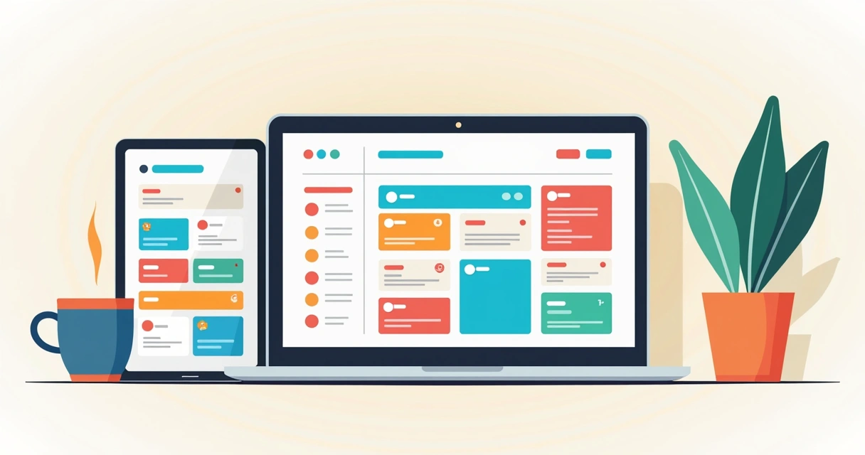 Planner digital de estudos no Notion exibindo tarefas e calendário 