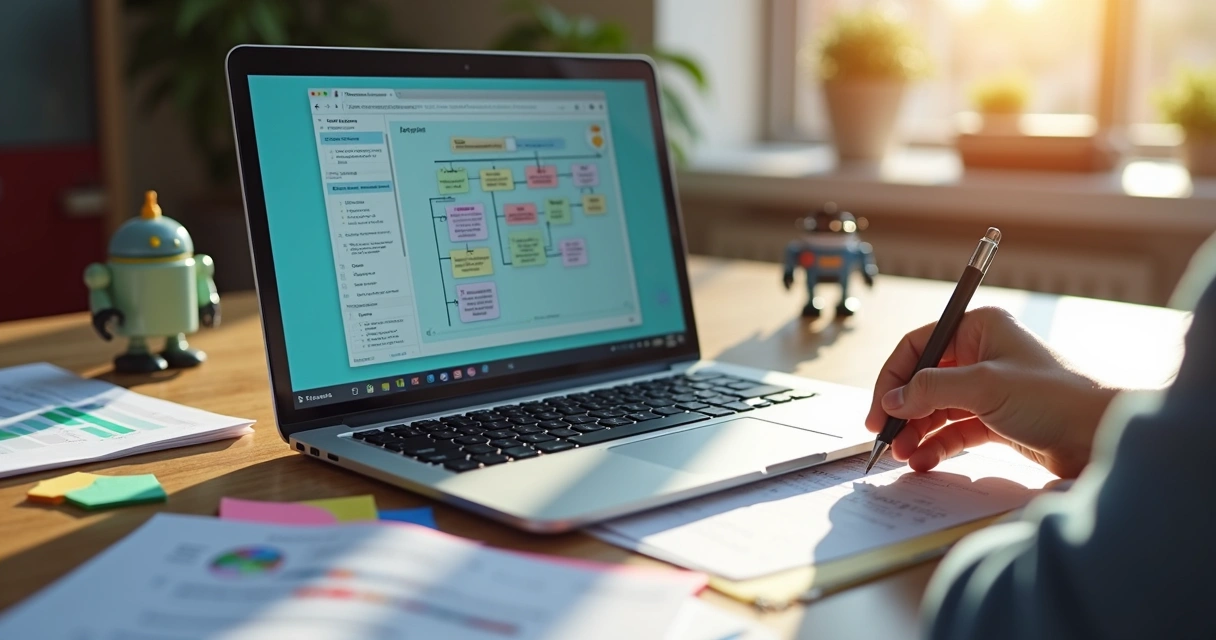 Plano de aula digital gerado por robô pedagógico 