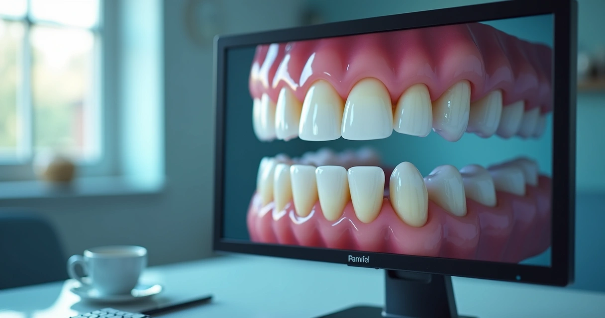 Tela de computador mostrando painel de Google Ads com campanhas odontológicas segmentadas por localização e tratamentos 