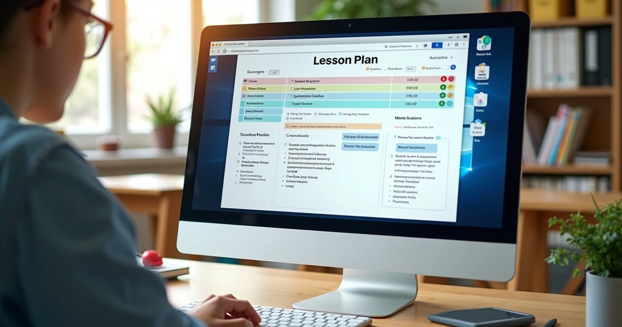 Modelo de plano de aula digital feito com IA e BNCC 