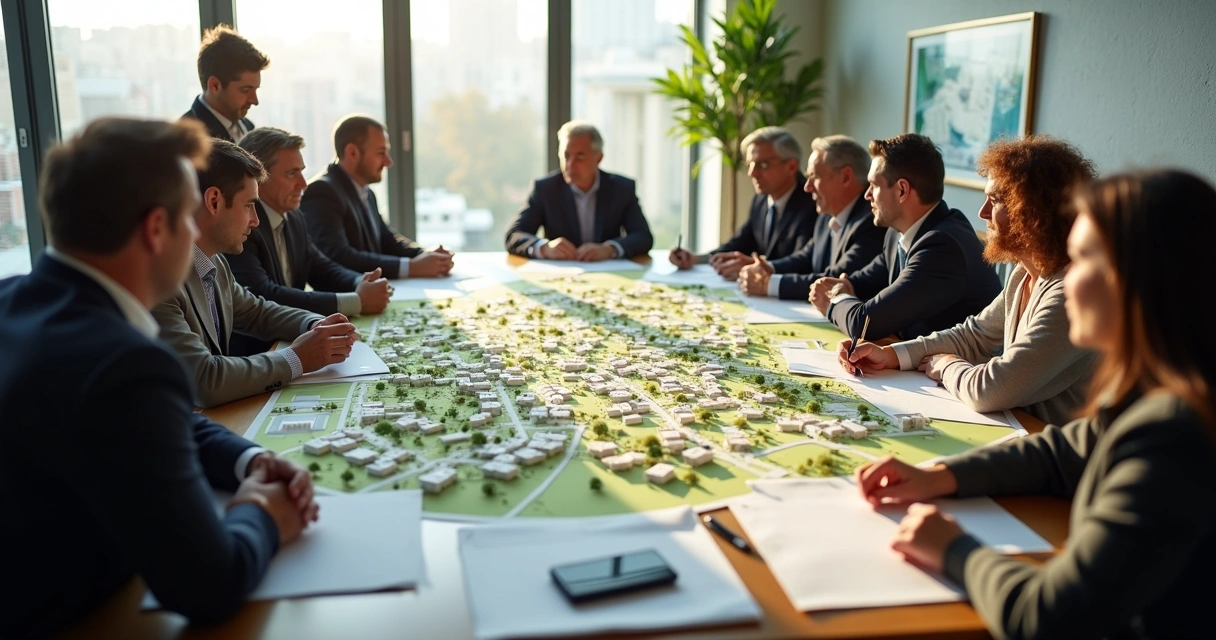 Reunião sobre plano diretor em cidade potiguar 