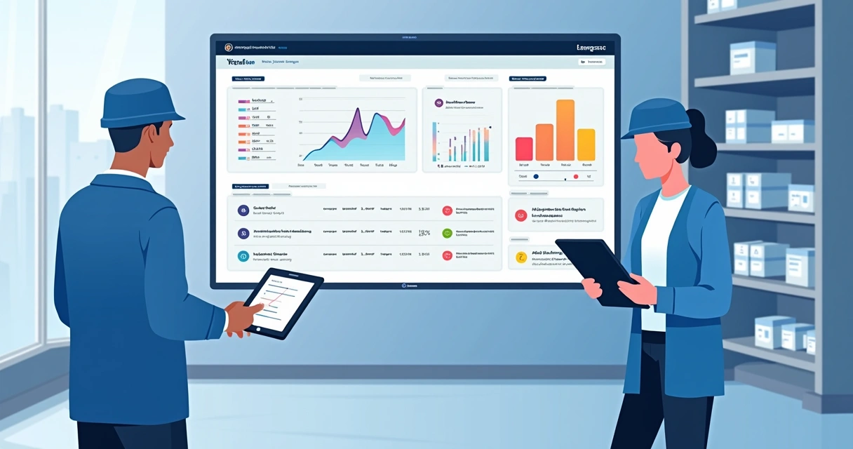 Monitoring dashboard with automatic notifications