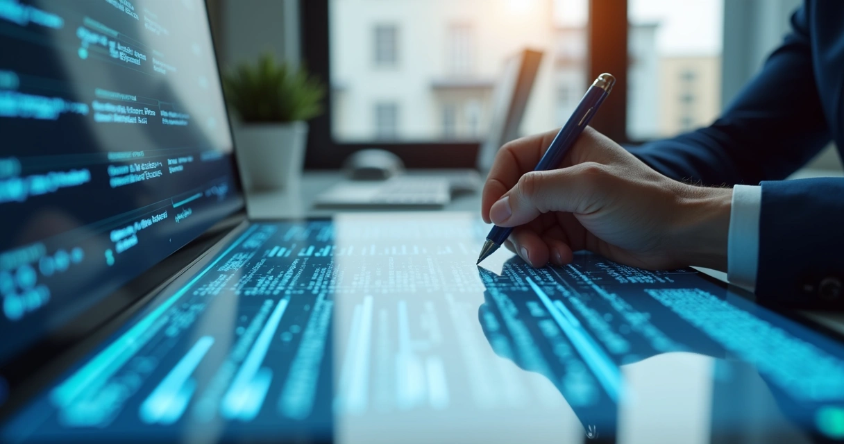 Tela de plataforma online de assinatura digital com contrato aberto e áreas para assinaturas eletrônicas. 