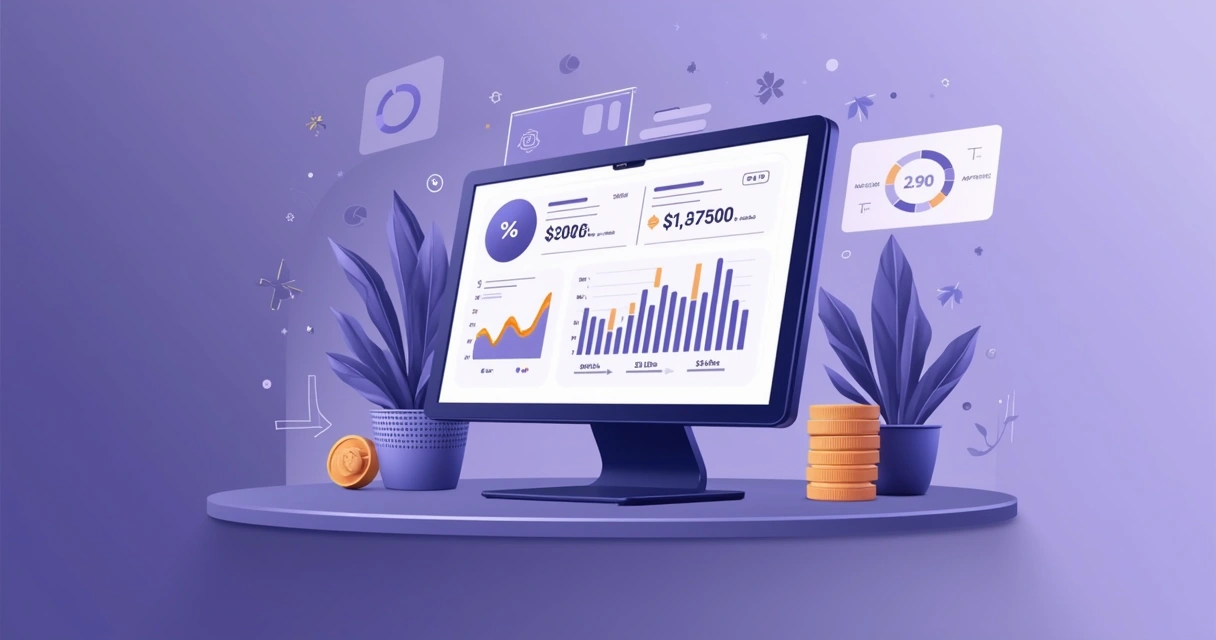 Dashboard de PRM exibindo performance e pagamentos 