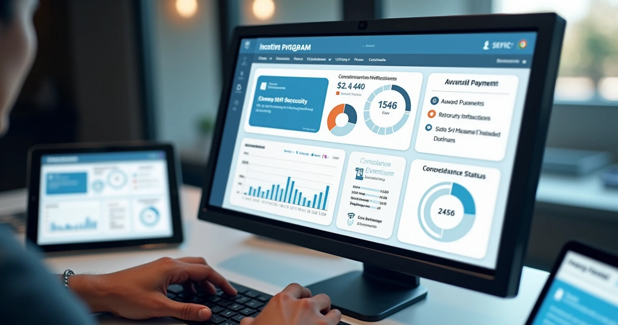 Plataforma Cashin exibindo painel de prêmios digitais 