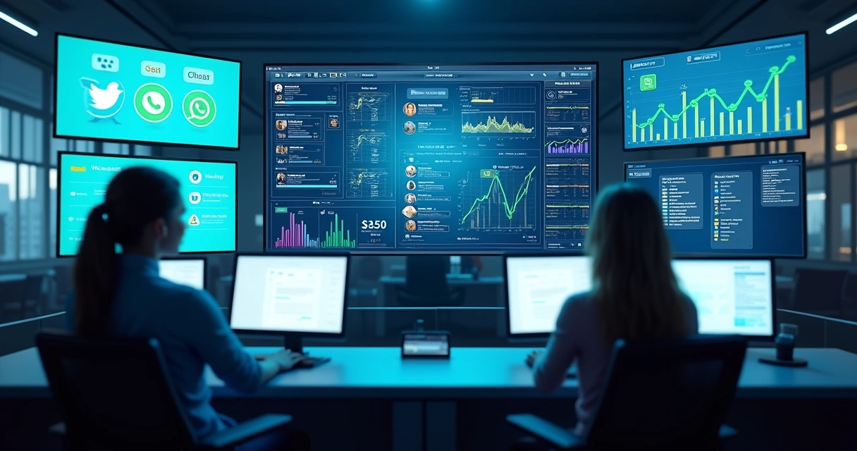 Centralização de atendimento com múltiplos canais e análise de dados 