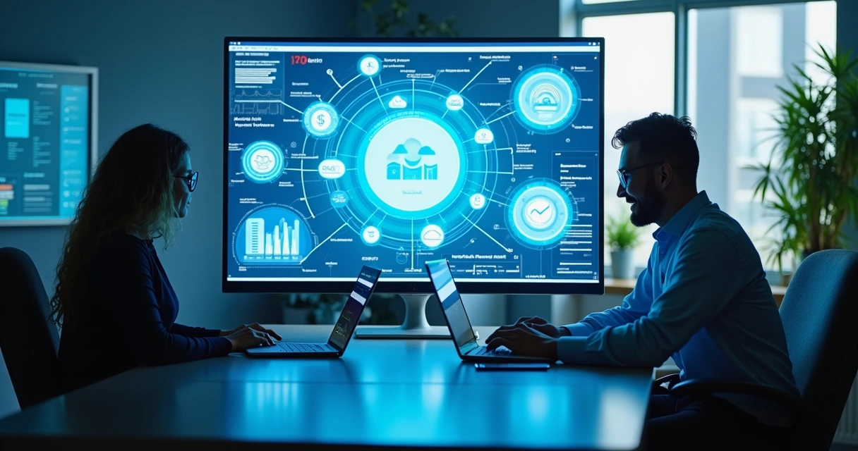 Centralização de dados financeiros em uma plataforma digital 