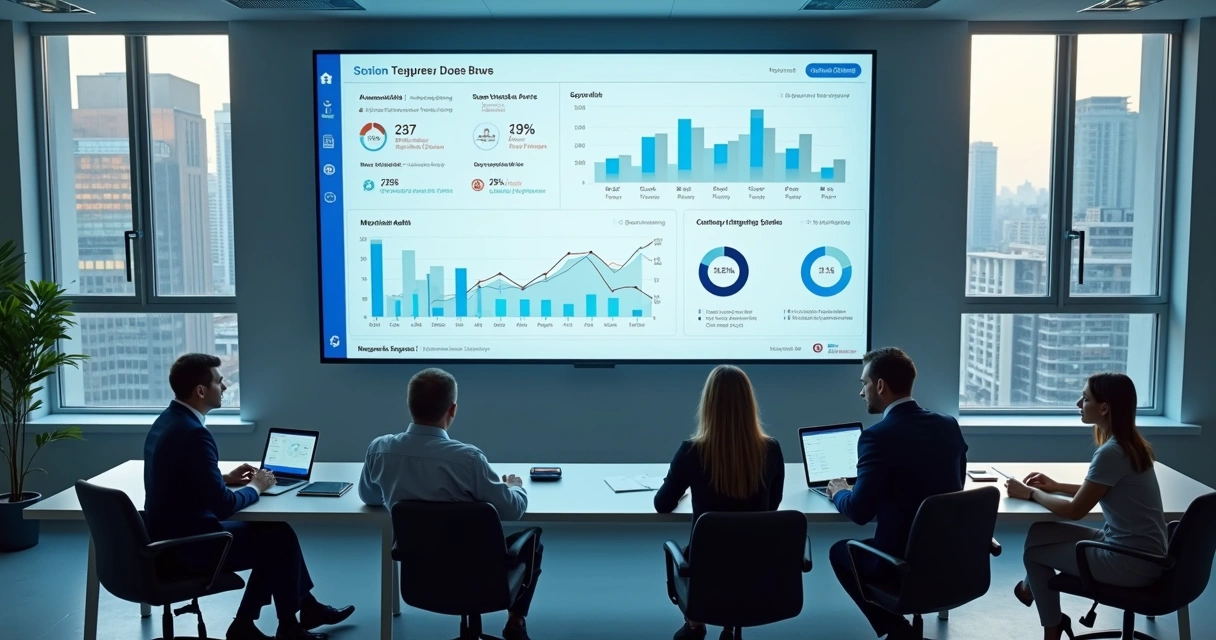 Dashboard de plataforma de compliance com gráficos de risco e alertas