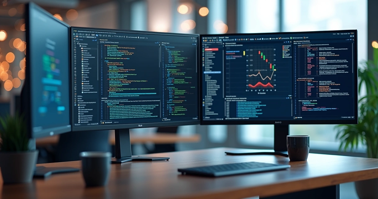 Interface da plataforma Databricks exibindo gráficos e código para análise de dados em nuvem 