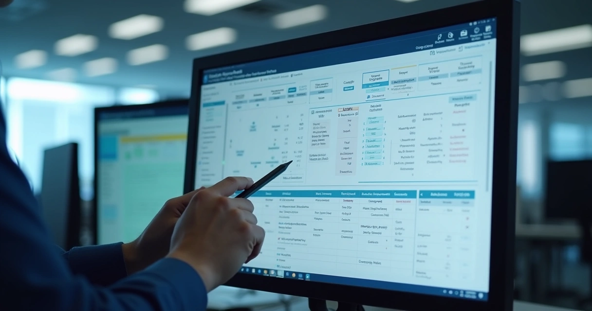 Tela de plataforma digital de perícia 