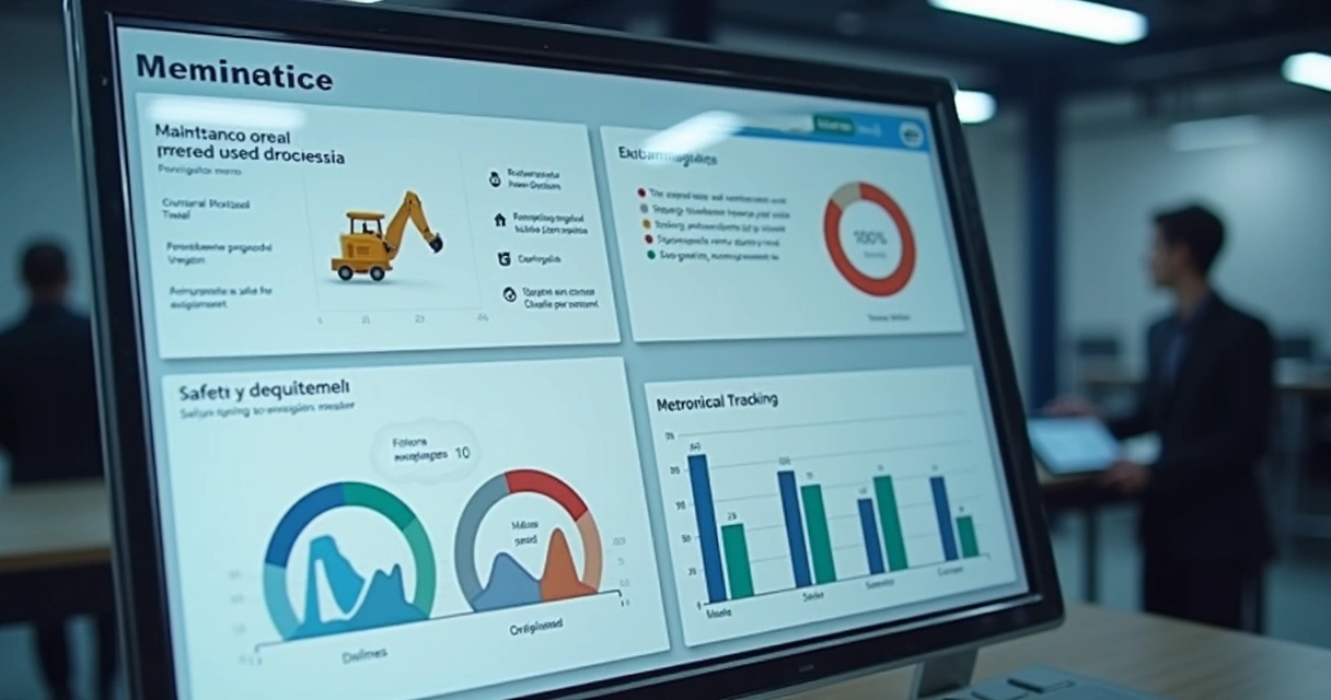 Tela de plataforma digital de gestão de manutenção pós-obra para construtoras 
