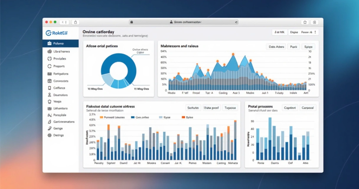 Plataforma de enriquecimento de dados mostrando interface amigável e filtros. 