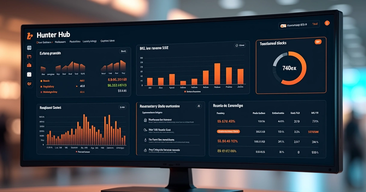 Dashboard Hunter mostrando impacto de produtos extragrandes restritos no Full 