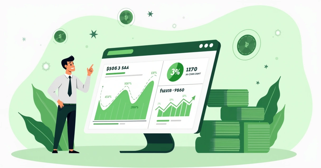 Tela de dashboard HyperCash com indicadores estáveis 