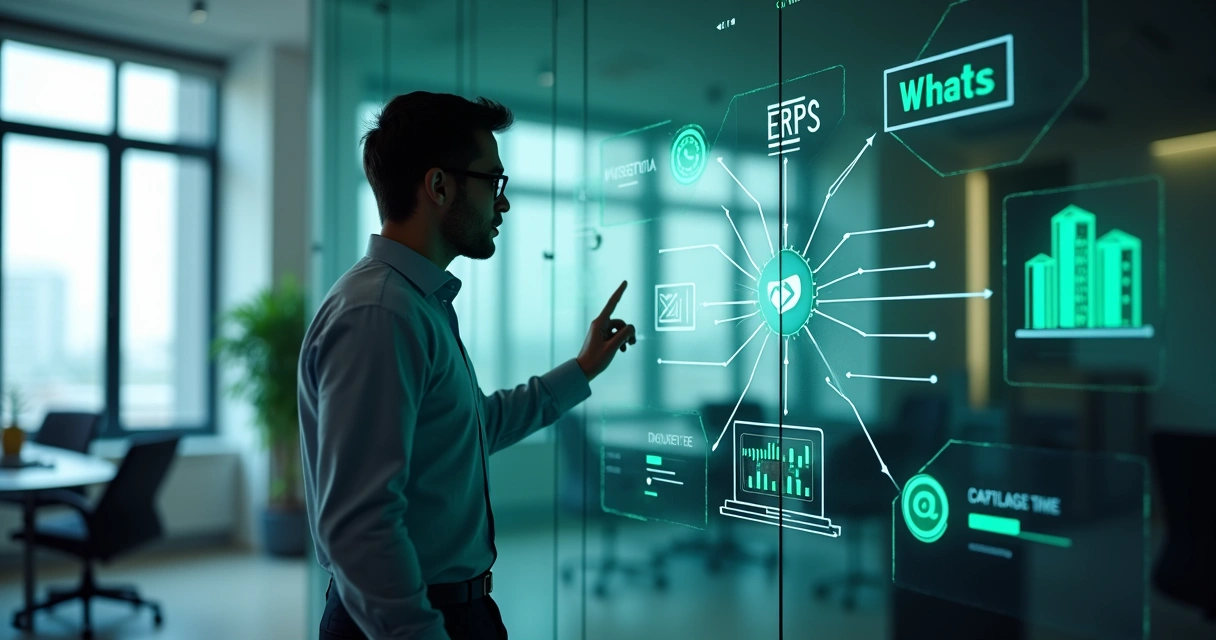 Painel digital integrando sistemas condominiais em tempo real 
