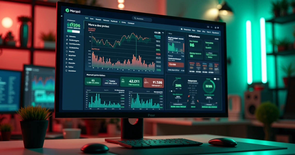 Dashboard integrado com relatórios de marketplaces
