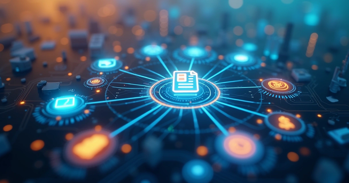 Plataforma digital integrando diferentes setores 