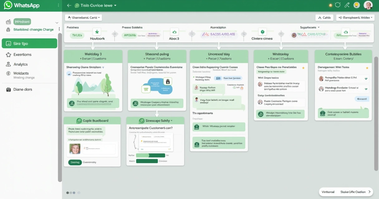 Plataforma WhatsApp com integração CRM Kanban 