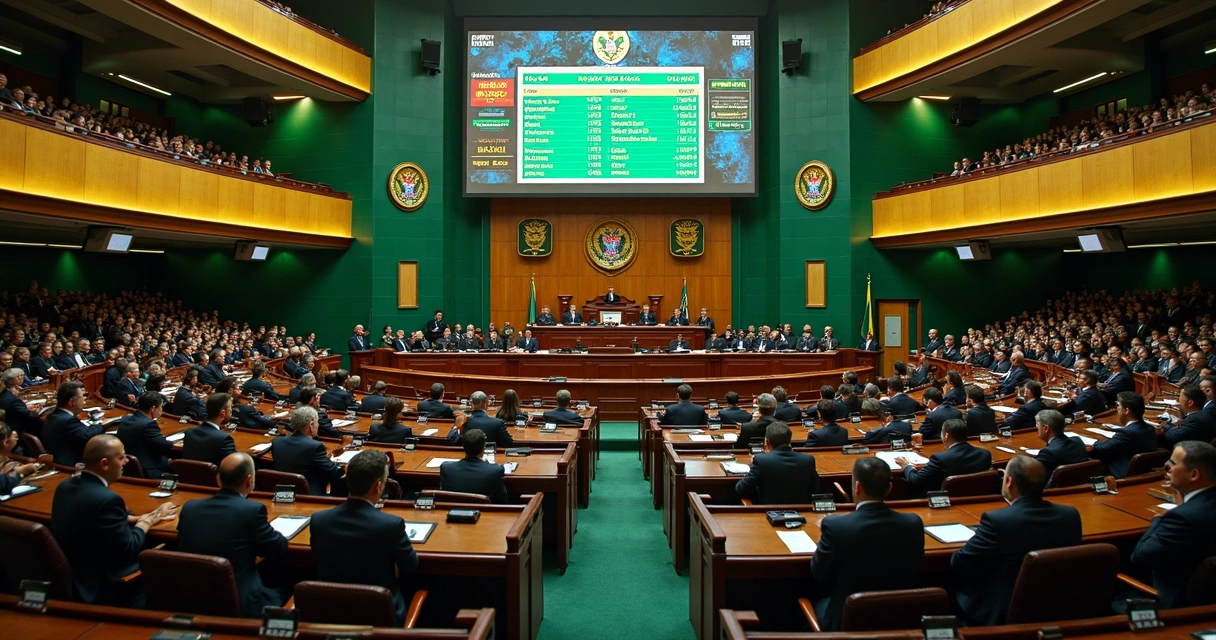 Plenário da Câmara dos Deputados durante votação da PEC da Blindagem 