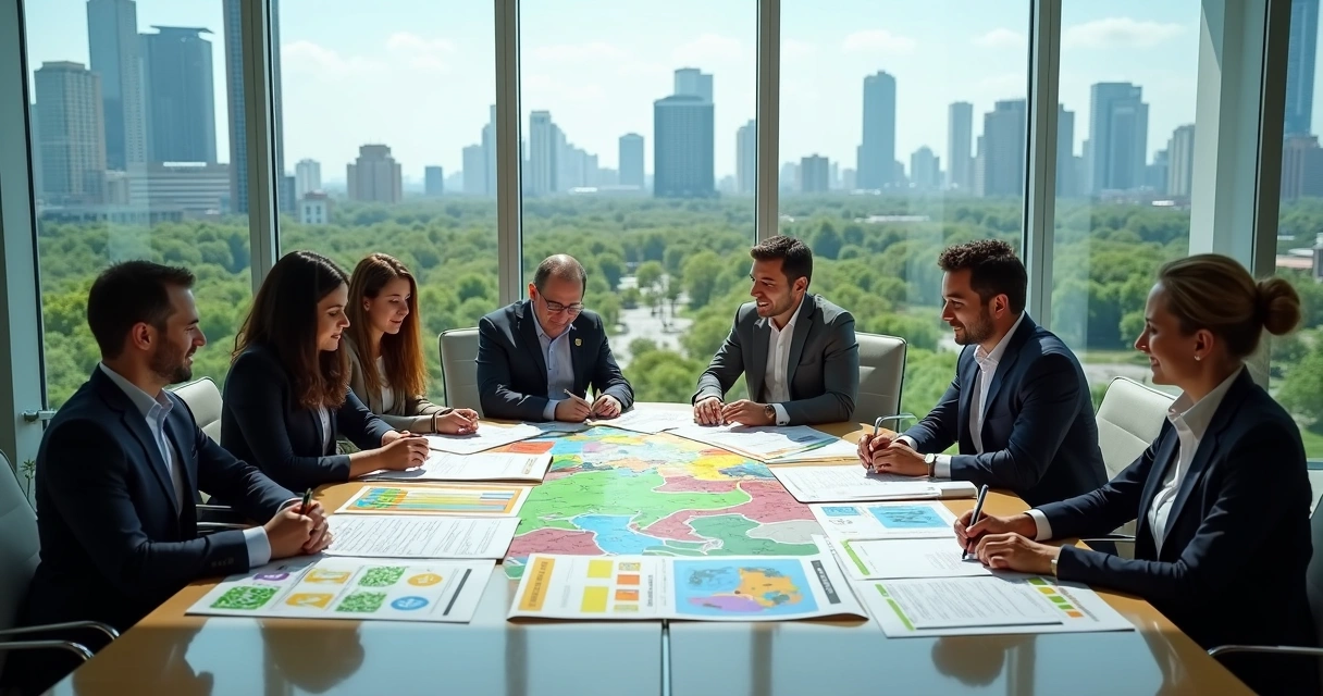 Plano de resíduos sólidos urbanos sendo debatido junto à infraestrutura da cidade 