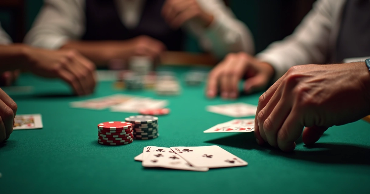 Player deciding between call and fold on river 